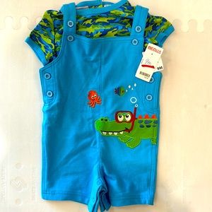 Brand new, Sunshine baby from Bealls, overalls set